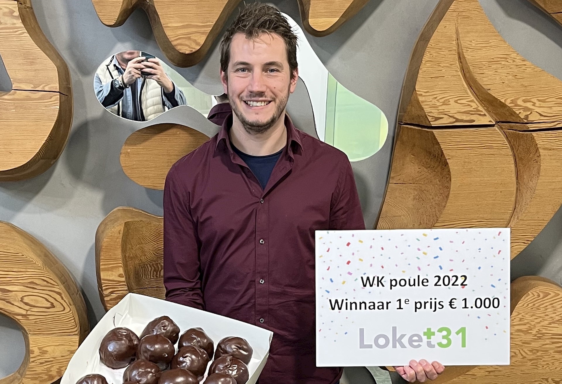 Mark Tuns wint WK Poule 2022